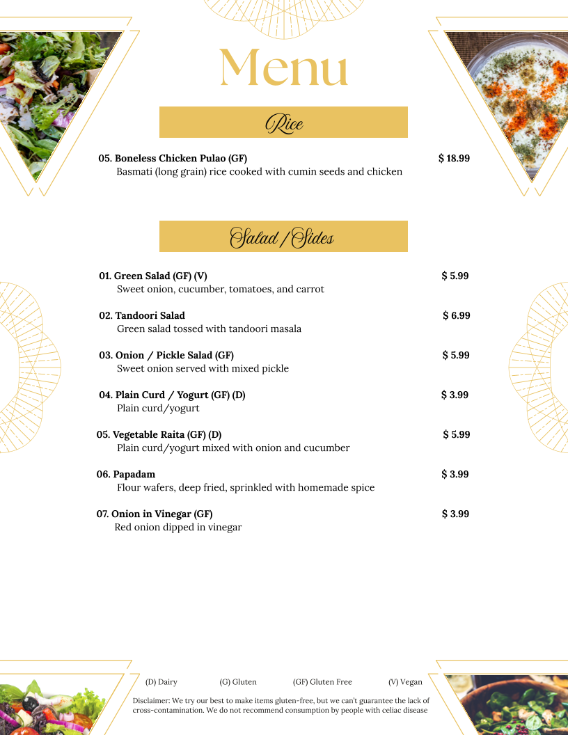 Slc Dhaba Menu-1