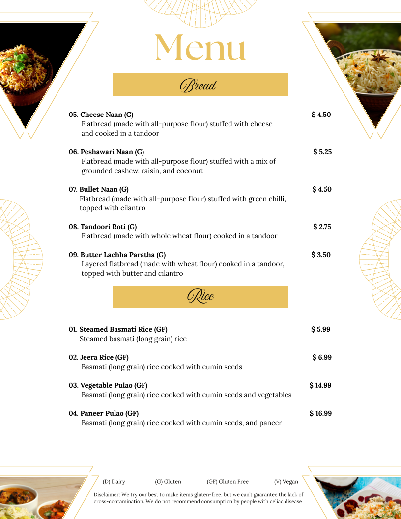 Slc Dhaba Menu-4